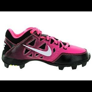 pink nike softball cleats